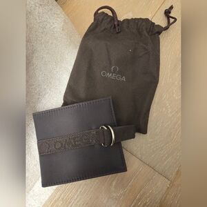 Omega Notepad Wallet & Pen - Seamaster, Speedmaster, Deville, Constellation RARE